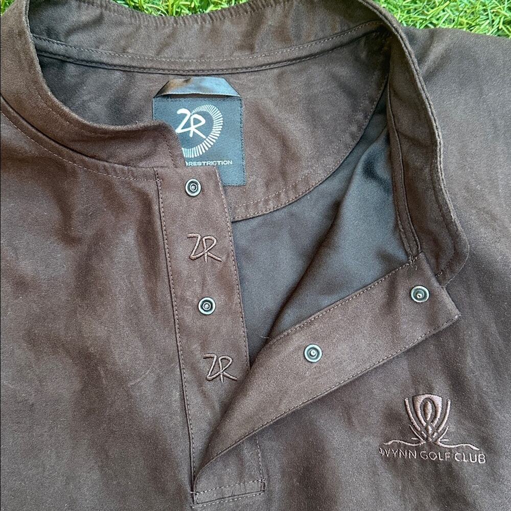 Zero Restriction Men's MicroSuede Pullover Half S… - image 5